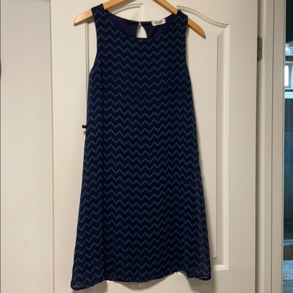 Sleeveless mini dress